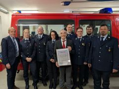 Dienst- &amp; Generalversammlung der Feuerwehr Scheppach
